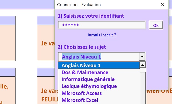 Remplir liste déroulante de formulaire Excel avec données de base Access par code VBA