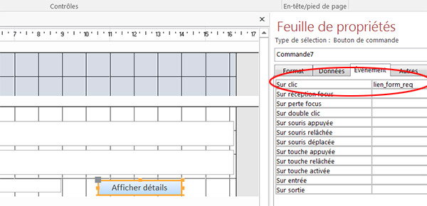Bouton formulaire avec macro exécuter requête