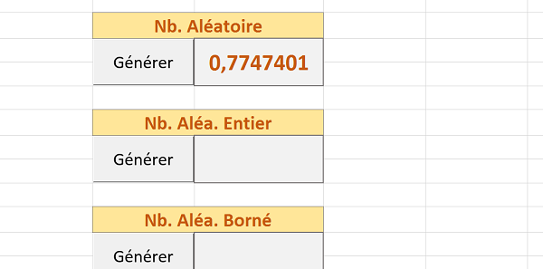 Générer un nombre aléatoire avec décimales en VBA Excel