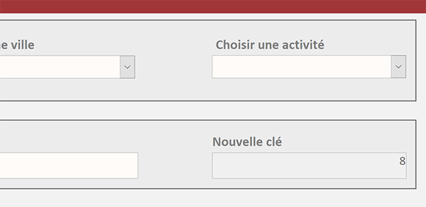 Récupérer et incrémenter automatiquement la dernière clé primaire à utiliser pour l-insertion sur un formulaire Access