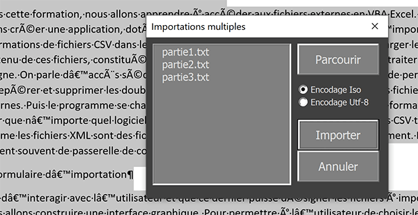 Gérer les accents pour importation de fichiers externes en VBA Word