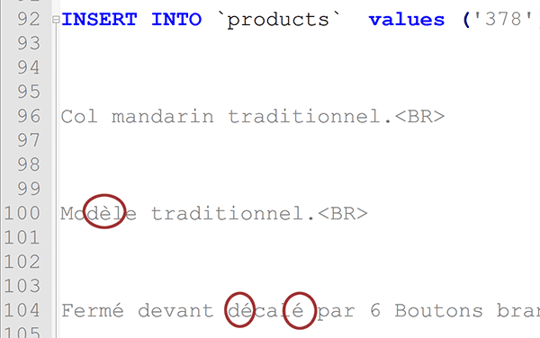 Code Sql pour insérer des données dans de nouvelles tables de base MySql