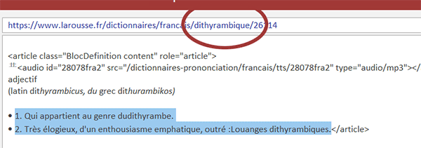 Récupérer le contenu d-une page Web sur un formulaire Access en VBA