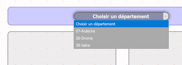 Remplir le contenu de liste déroulante Html par le code Php en fonction des données de la base MySql