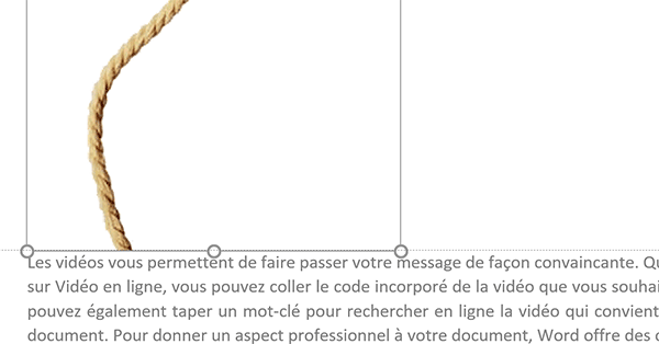 Insérer une image dans entête du document Word