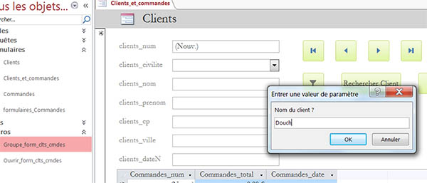 Macro avec filtre et boîte de dialogue