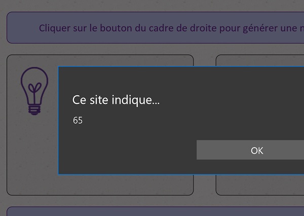 Récupérer dimension totale du tableau de variables Javascript pour générer nombre aléatoire borné