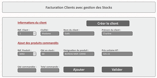 Récupérer informations de base de données MySql aux choix de références dans listes déroulantes sur formulaire Web Php