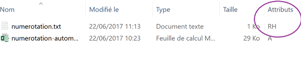 Attributs de fichiers externes modifiés par le code VBA pour protéger les données en lecture seule