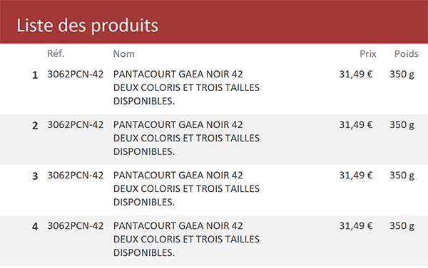 Numérotation automatique des enregistrements dans un état Access