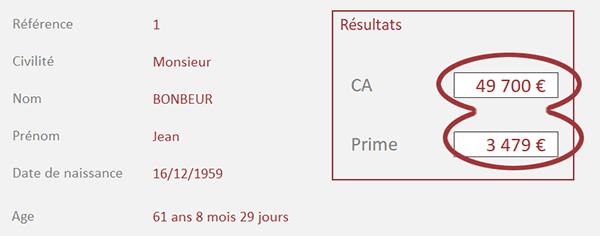 Envoyer une valeur à Excel depuis un formulaire Access et récupérer le calcul