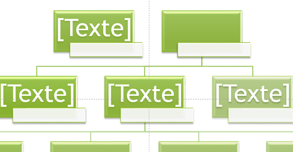 Modifier structure hiérarchique organigramme SmartArt Powerpoint