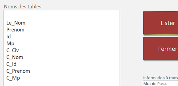 Trouver les noms des contrôles d-un autre formulaire en VBA Access
