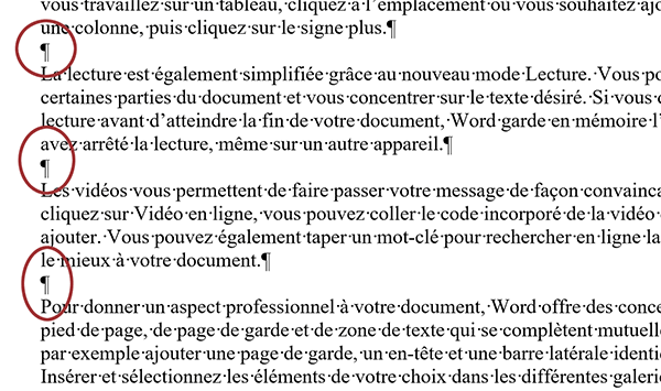 Aérer automatiquement la présentation du document Word avec un paragraphe vide sur deux grâce au code VBA