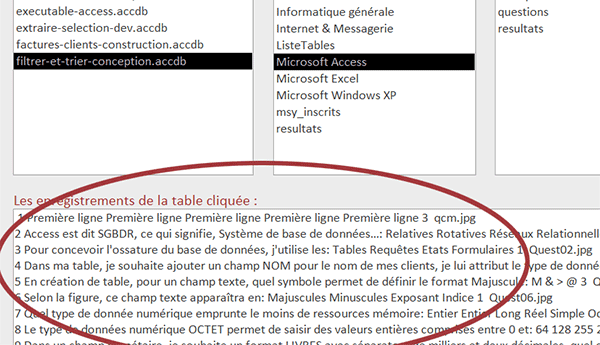 Importer les enregistrements d-une autre base de données en VBA Access