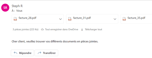 Courrier électronique avec plusieurs pièces jointes envoyé en VBA Access