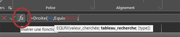 Assistant fonction Excel pour construire une formule matricielle de découpe des textes