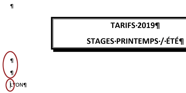 Aérer la présentation du document Word en ajoutant des espaces entre les paragraphes