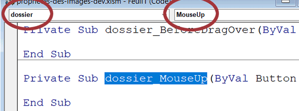 Déclencher un code VBA Excel au clic sur un bouton de la feuille