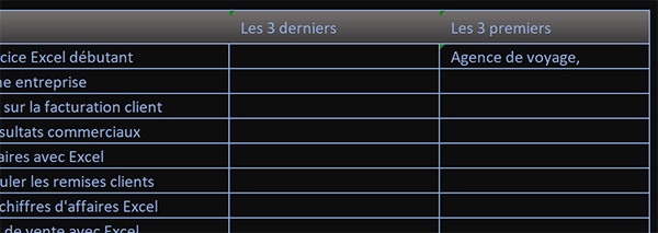 Extraire les N premiers mots des cellules par formule Excel