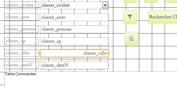 Alignement à droite au clavier dans Access