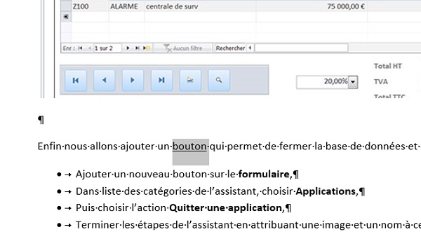 Raccourci clavier pour souligner un texte