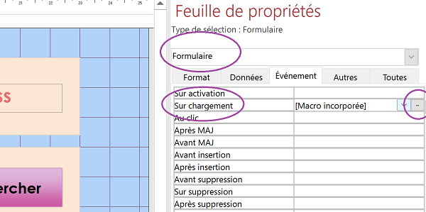 Macro Access sur ouverture formulaire pour agrandir fenêtre automatiquement