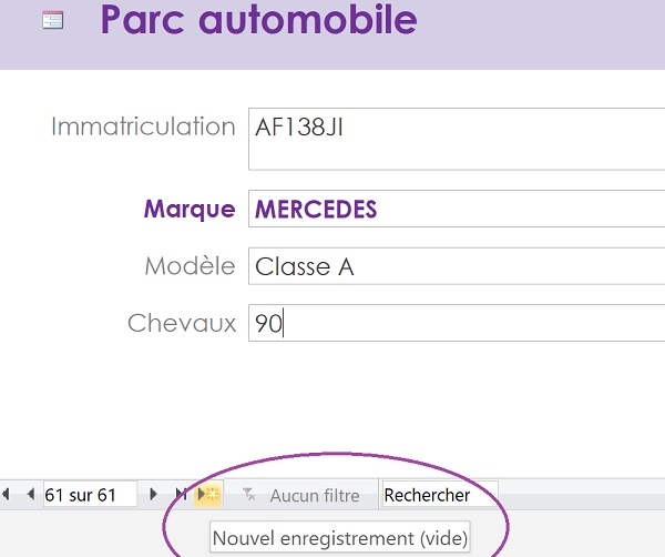 Ajout de données dans la base externe pour mise à jour automatique dans le classeur Excel distant