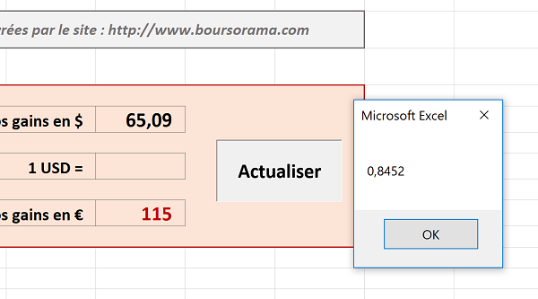 Extraire données HTML Web après découpe informations textuelles en Visual Basic Excel