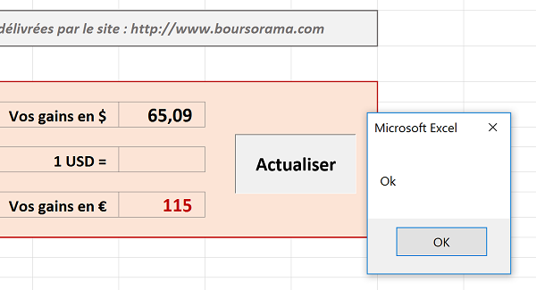 Validation de code VBA déclenché au clic sur un bouton de feuille Excel