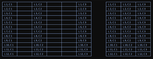 Réunir les colonnes Excel par calcul matriciel