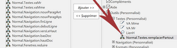 Ajouter un bouton de macro VBA Word dans un onglet personnalisé