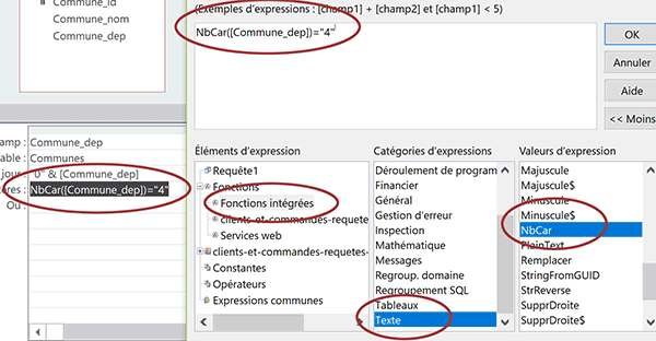 Critère de requête mise à jour Access pour actualiser seulement les enregistrements ciblés sur ce champ