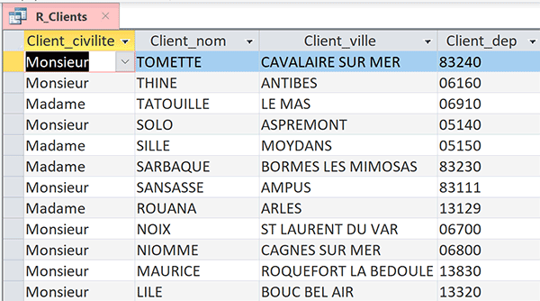 Ajouter un champ dans extraction de requête Access par le langage SQL