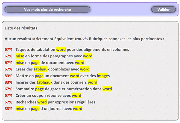 Moteur de recherche Php pour un site Internet