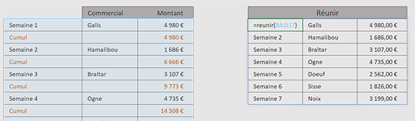 Fonction VBA Excel pour extraire plusieurs données en une fois