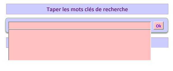 Application Excel avec zone de recherche pour saisie semi-automatique en VBA