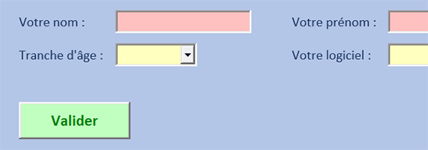 Formulaire Word pour inscription en base de données Access par le code VBA