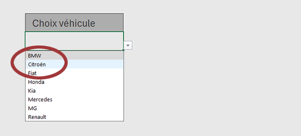 Liste déroulante dynamique et évolutive avec Excel