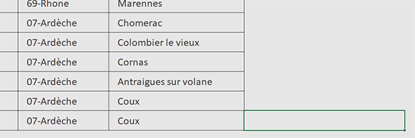 Sélectionner la dernière cellule de la feuille Excel en VBA