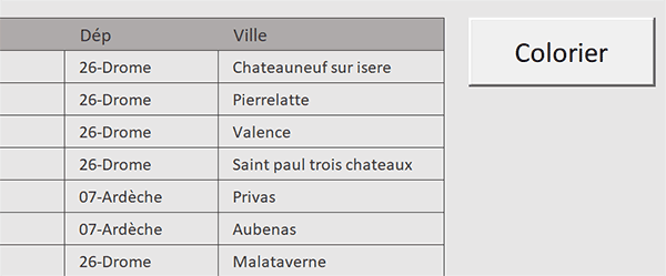 Long tableau Excel à colorier une ligne sur deux en VBA