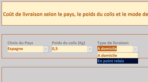 Listes déroulantes liées en cascade sur formulaire Access, choix restreints par requête selon valeur sélectionnée dans la première liste déroulante