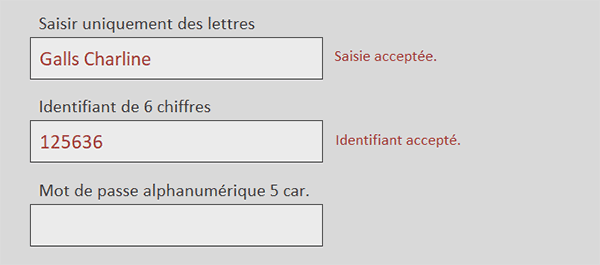 Fonction VBA Access pour contrôler la saisie d-un identifiant numérique