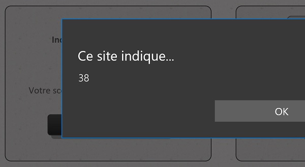 Nombre aléatoire Javascript pour générer des questions au hasard sur une page Internet