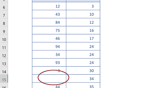 Réorganisation automatique des données triées à suppression de valeurs grâce à une formule matricielle Excel