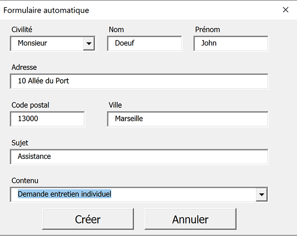 Formulaire VBA Word pour remplir automatiquement un texte à trous dans un document