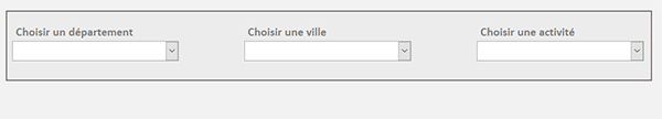 Listes déroulantes liées sur formulaire Access