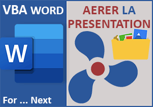 Aérer automatiquement la présentation d un document Word