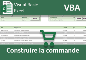 Ajouter des articles à la facture en VBA Excel
