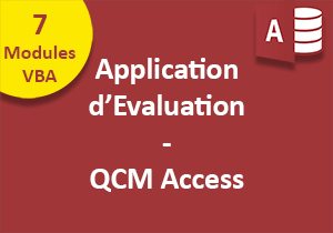 Application d évaluation par QCM en VBA Access